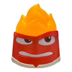 Pixar Inside Out ANGER red popcorn bucket‎ collectible UNUSED & LIGHTS Up!